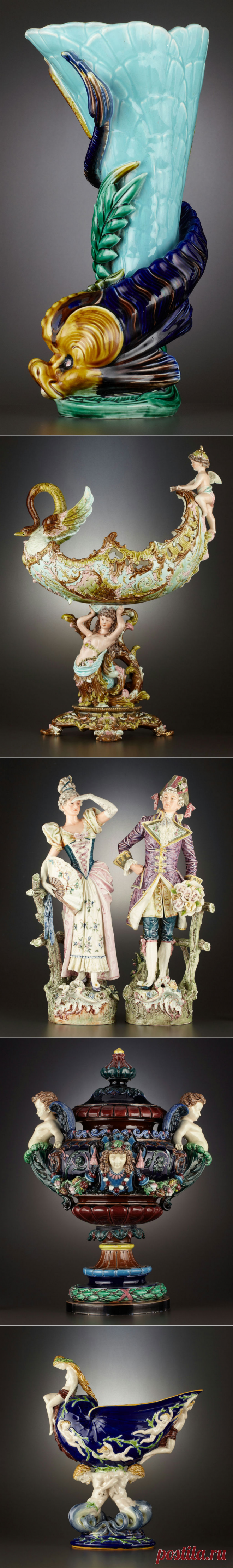 Майолика - яркий мир сочных красок