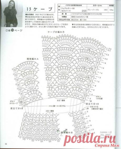 *Сборник шалей - Все в ажуре... (вязание крючком) - Страна Мам
