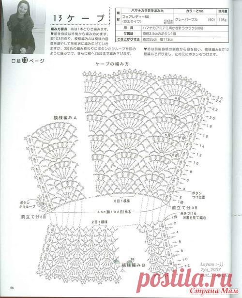 *Сборник шалей - Все в ажуре... (вязание крючком) - Страна Мам