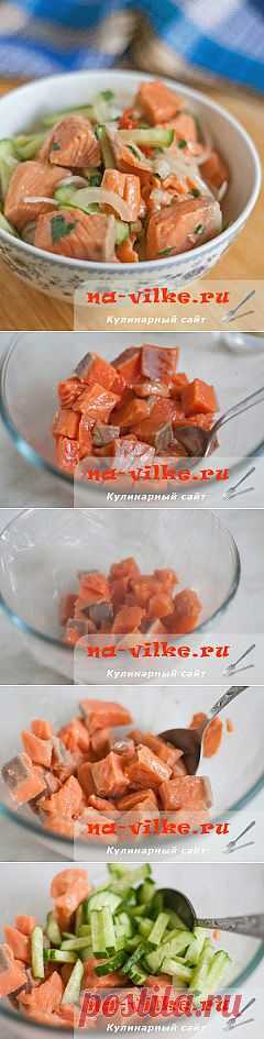 Хе из красной рыбы по-корейски - его хочется есть и есть, не отрываясь..