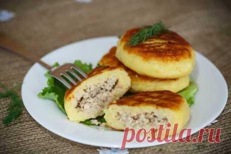 Как приготовить зразы картофельные с фаршем — Хозяюшка