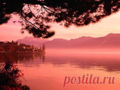 Женевское озеро.