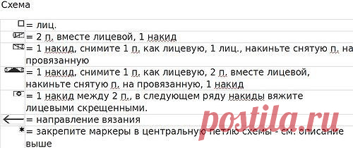 ТУНИКА С АЖУРНОЙ КРУГЛОЙ КОКЕТКОЙ
Размеры: S - M - L - XL - XXL - XXXL Материалы: пряжа DROPS PARIS от Garnstudio 550-600-700-750-800-900 грамм, цвет № 29, светло-голубой; чулочные и круговые спицы (40 и 80 см) № 5мм; чулочные и круговые спицы (40 и 80 см) № 4.5 мм - для планок платочной вязкой.
Автор перевода - Наталья Санникова
Плотность вязания – 17 п. х 22 р. лицевой гладью = 10 см х 10 см.
 
Платочная вязка (при круговом вязании): 1 платочный ряд = 2 круговых ряда: 1 ...