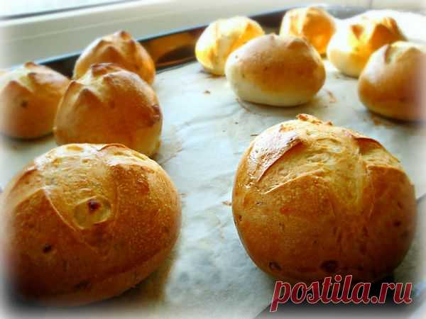 Луковые булочки - кулинарный рецепт