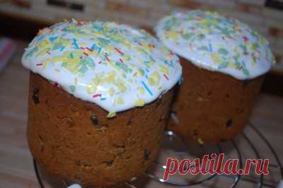 Сочный творожный кулич : Куличи, пасхи