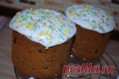 Сочный творожный кулич : Куличи, пасхи