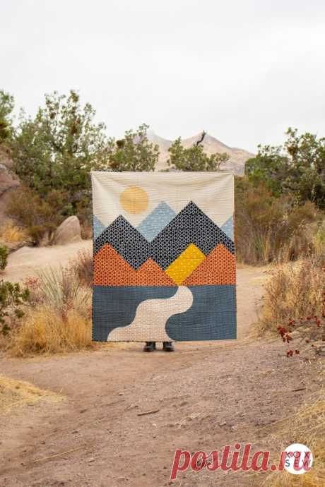 Quilts in the wild! Here’s a new version of Eastern Sierra Quilt, using some more Ruby Star Society Fabrics. I’ll post some detail shots soon of this one, really loving these fabrics! Eastern Sierra…