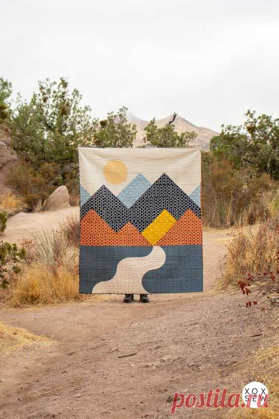 Quilts in the wild! Here’s a new version of Eastern Sierra Quilt, using some more Ruby Star Society Fabrics. I’ll post some detail shots soon of this one, really loving these fabrics! Eastern Sierra…