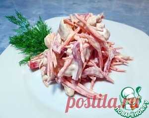 Салат с курицей, морковью и перцем - кулинарный рецепт