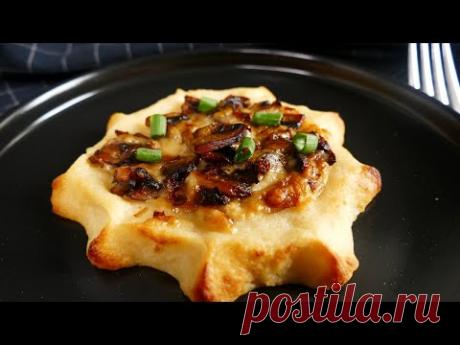 Картофельные лепешки с грибами! Так просто и так вкусно!