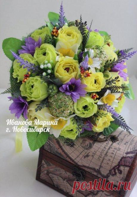 Летний букетик / Вязание как искусство!