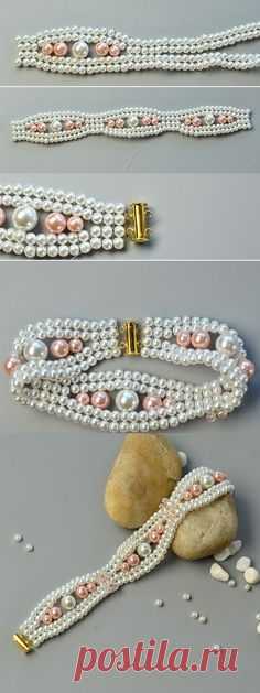 Like the elegant pearl beads b