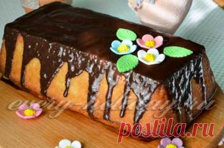 Праздничный кекс с цукатами и изюмом на сметане, рецепт с фото