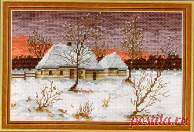 зимний пейзаж