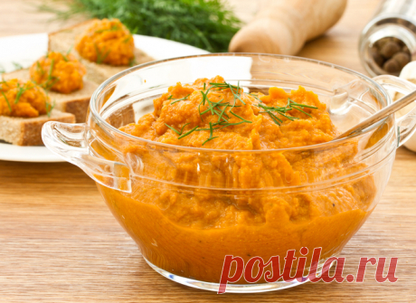 Тыквенная икра с овощами - вкусная оранжевая осень