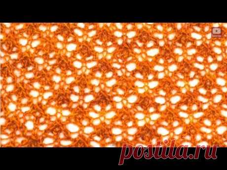 Английские кружевные стежки - How to Knit the English Mesh Lace Stitch