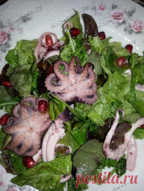 Салат из осьминогов