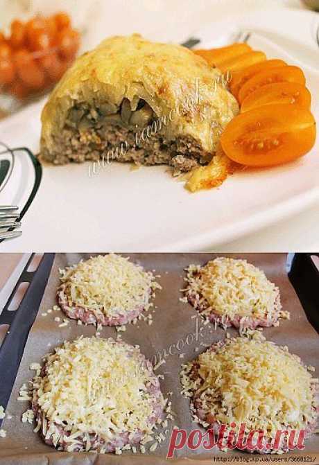 &quot;Сугробы&quot; - необычные и очень вкусные котлетки на новогодний стол.