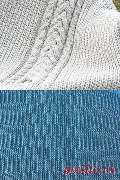 135 идей для вязания пледа | Блог лентяйки | Яндекс Дзен