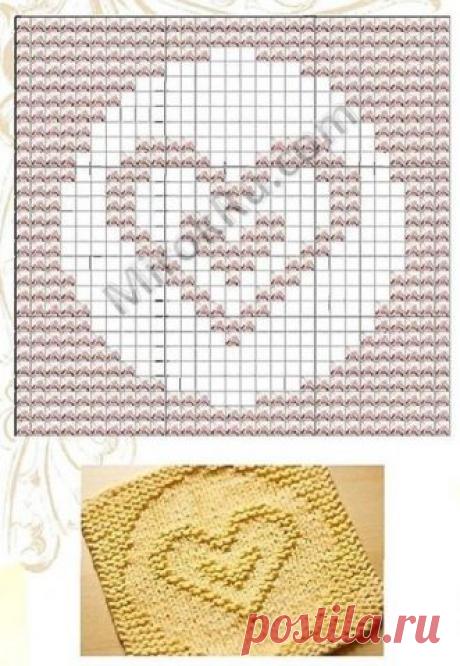 Теневые узоры спицами. / Вязание спицами / Вязание спицами аксессуаров