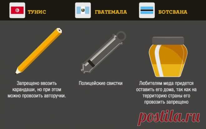 Странные таможенные запреты в разных странах — Все о туризме и отдыхе