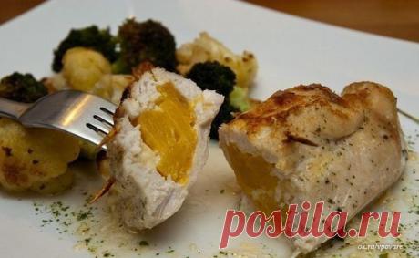 Фаршированные куриные грудки