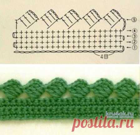 Женская туника крючком. Работа Валентины Литвиновой