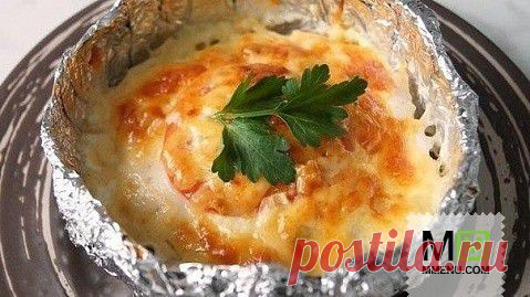 Куриное филе по шубкой - кулинарный рецепт. Миллион Меню