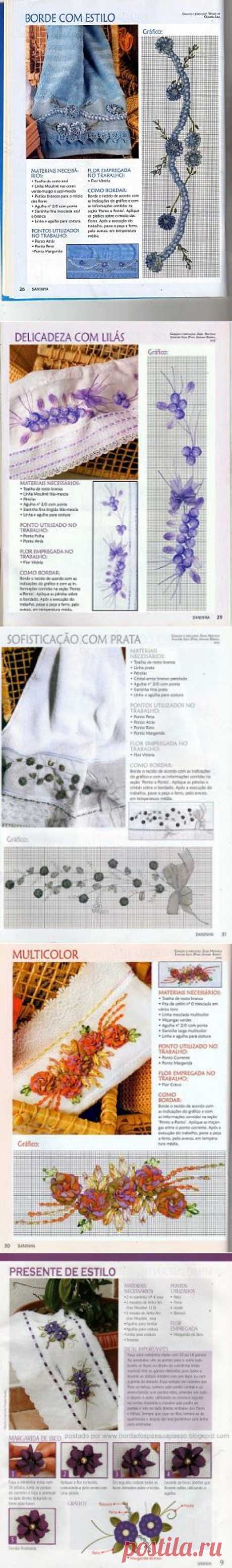 BORDADOSBORDADOS: BORDADO COM SINHANINHA
