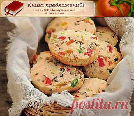 Печенье с миндалем и цукатами  - Печенье, пирожные   . 1001 ЕДА вкусные рецепты с фото!