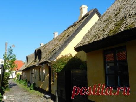 Симпатичная деревня с желтыми домиками - Драгёр - Путешествуем вместе