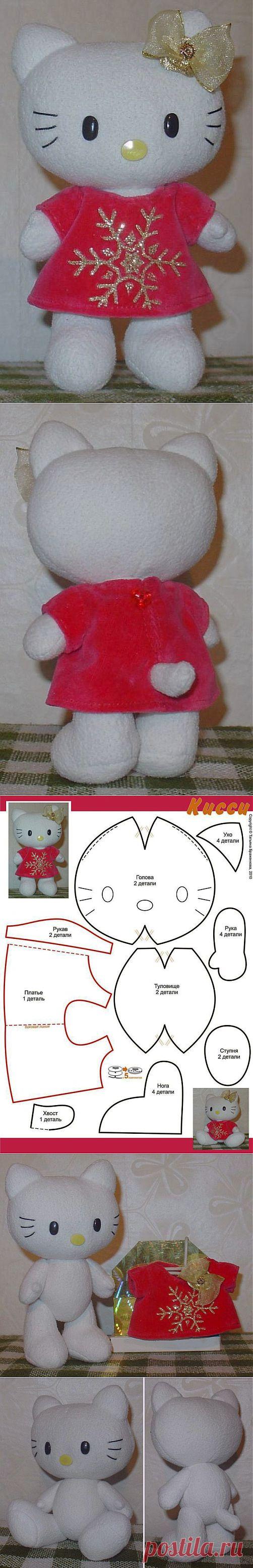 Выкройка Hello Kitty бесплатно