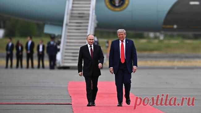 СМИ раскрыли, чего добивался Трамп саммитом на Аляске