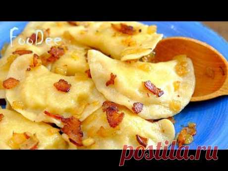 Вареники с картошкой - Вы влюбитесь в это тесто для вареников - Вкусный и простой рецепт!