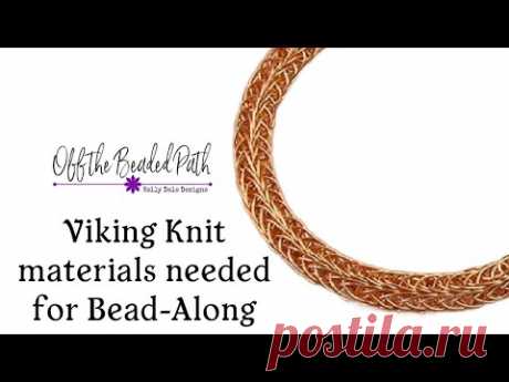 Viking Knit materials needed for Bead-Along