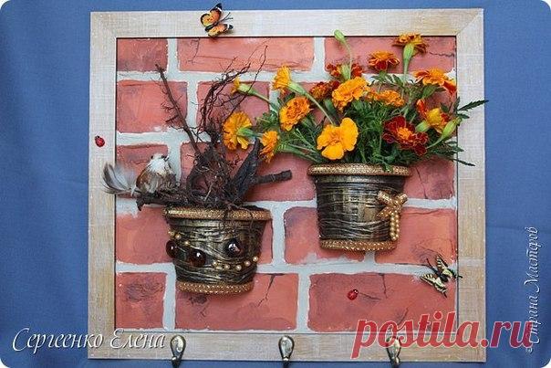 Ключница - цветочница / Интересный космос