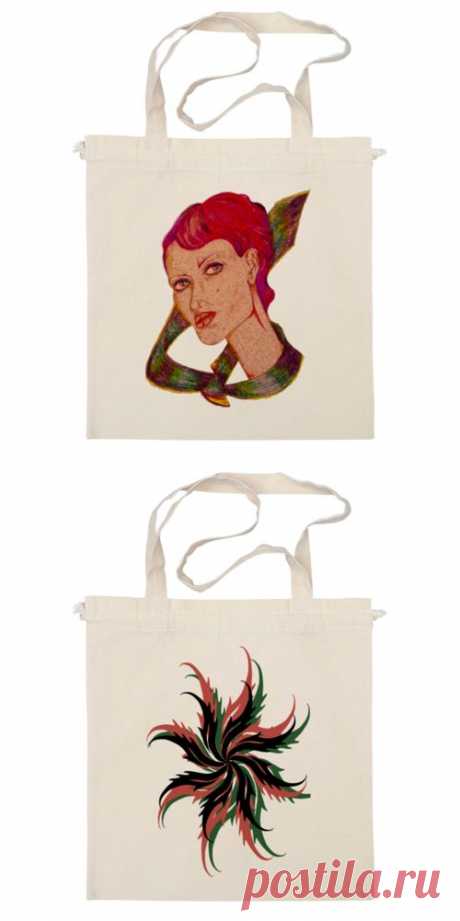 Сумка &quot;Девушка в галстуке.&quot; от Printissimo - Printio