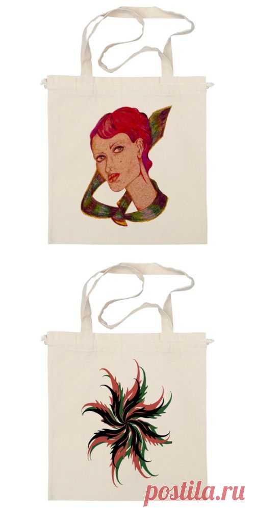 Сумка "Девушка в галстуке." от Printissimo - Printio