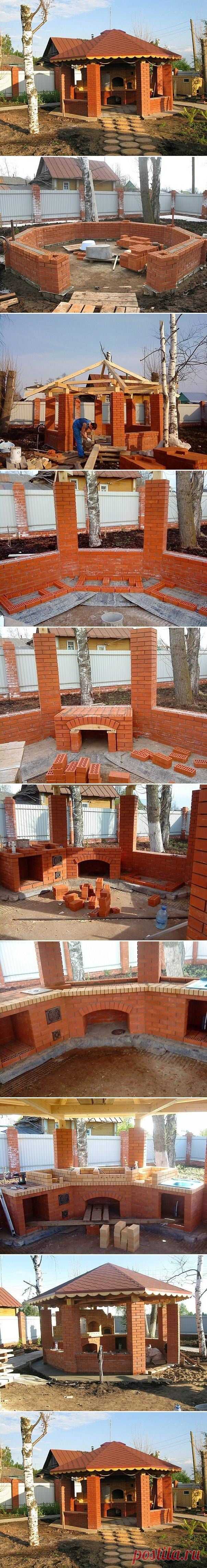 DIY Gazebo With Barbecue Pictures, Photos, and Images for Facebook, Tumblr, Pinterest, and Twitter