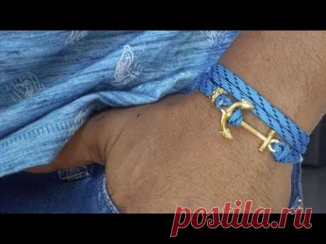PULSERA ANCLA HOMBRE