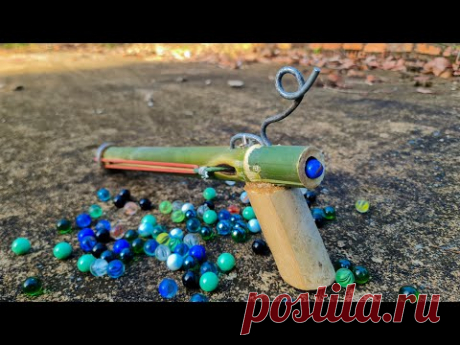 Уникальная рогатка — сила бамбуковой рогатки и стеклянных шариков