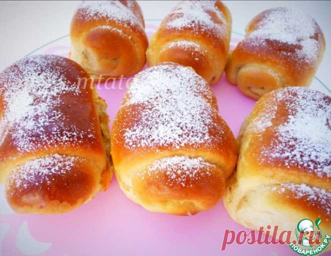 Нежнейшие сдобные рулетики с джемом – кулинарный рецепт