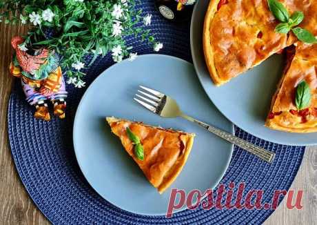 (1) Пирог с томатами - пошаговый рецепт с фото. Автор рецепта Svetlana Kravcenko . - Cookpad