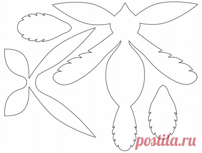 Объемные птички из бумаги