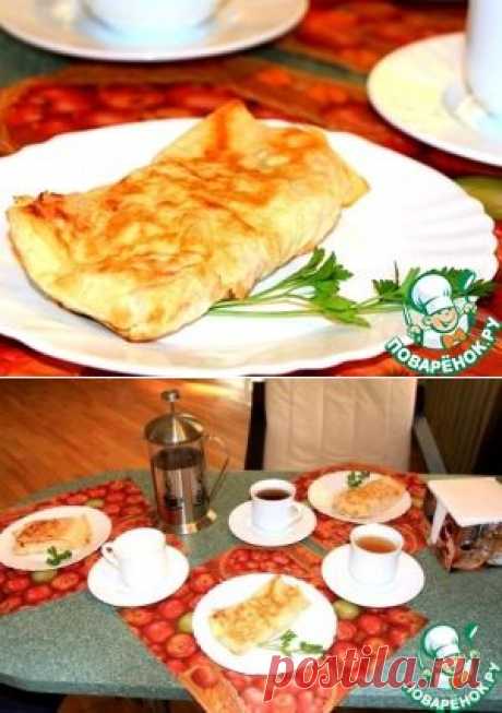Бурито по-русски с капустой