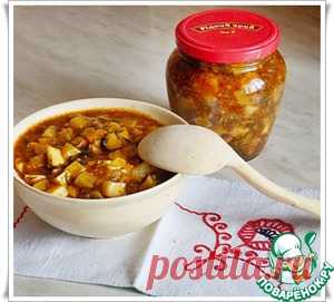 Кабачки на зиму с томатной пастой - кулинарный рецепт