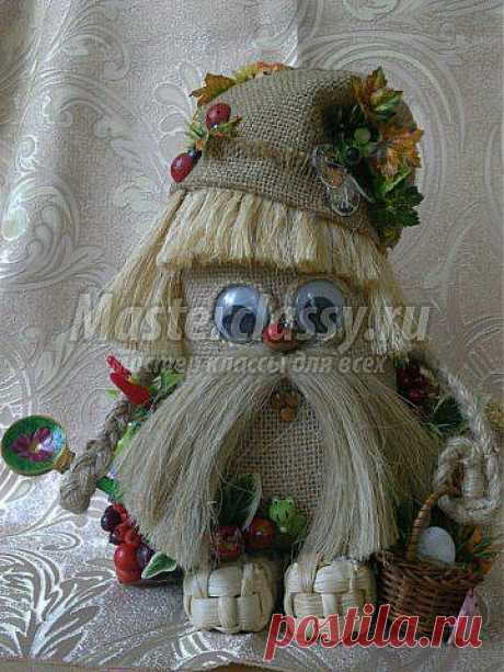 Домовой своими руками из мешковины. Мастер - класс / Мастерклассы Блоги