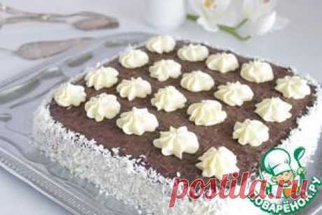 Шоколадный кухен без яиц - кулинарный рецепт