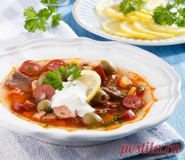 Горячая солянка по-московски - обеденный хит ноября - Будет вкусно - Медиаплатформа МирТесен