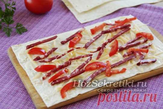 Закуска из лаваша 
